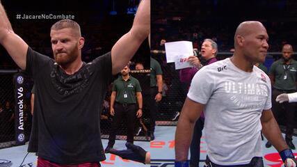 Melhores momentos da luta entre Jan Blachowicz x Ronaldo Jacaré - UFC São Paulo