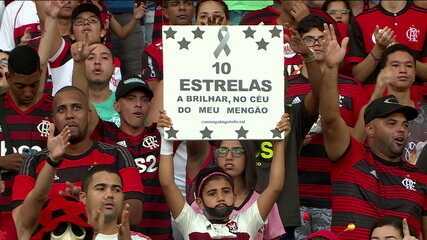 No dia em que a maior tragédia do Fla completa um ano, o Rubro-negro bate o Madureira pelo Carioca. ‘Esporte Espetacular’, 09/02/2020.