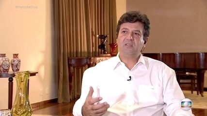 Exclusivo: 'brasileiro não sabe se escuta o ministro ou o presidente', diz Mandetta. Fantástico, 12/04/2020