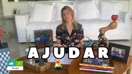 Mundo Gentil: Novo quadro da Fernanda Gentil que vem para ´ajudar a ajudar`. É de Casa, 30/05/2020 .