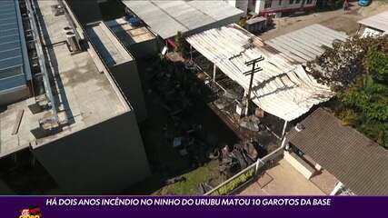 ‘GE’ recorda os dois anos da tragédia no Ninho do Urubu, 08/02/2021.