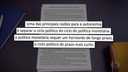 Autonomia do BC alivia peso da desconfiança de interferência política