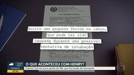 Polícia Civil vai ouvir perito do IML que fez laudo de necrópsica do menino Henry