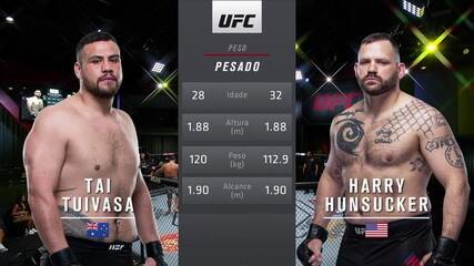 UFC Brunson x Holland - Tai Tuivasa x Harry Hunsucker