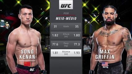 UFC Brunson x Holland - Kenan Song x Max Griffin