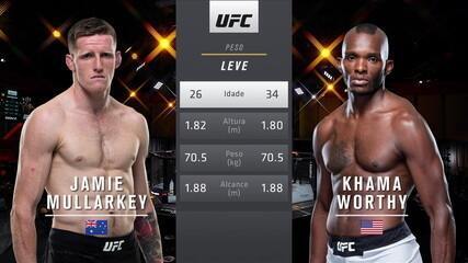 UFC 260 - Jamie Mullarkey x Khama Worthy