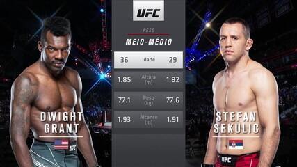 UFC 261 - Dwight Grant x Stefan Sekulic