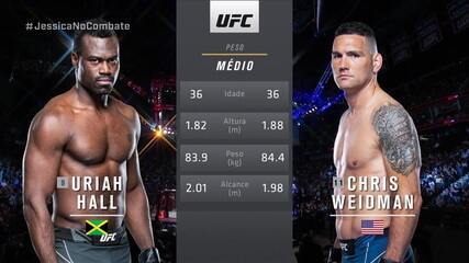 UFC 261 - Uriah Hall x Chris Weidman