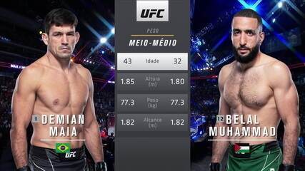 UFC 263 - Demian Maia x Belal Muhammad