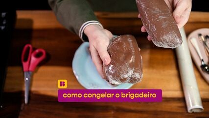 Aprenda como congelar o brigadeiro