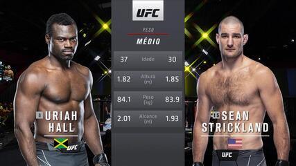 UFC Hall x Strickland - Uriah Hall x Sean Strickland