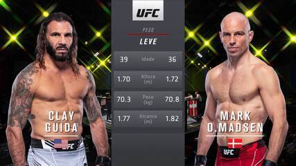 UFC Cannonier x Gastelum - Clay Guida x Mark Madsen