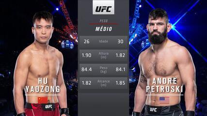 UFC 267 - Hu Yaozong x Andre Petroski