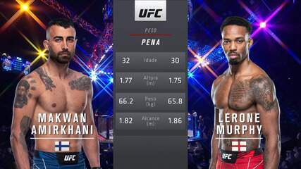 UFC 267 - Makwan Amirkhani x Lerone Murphy