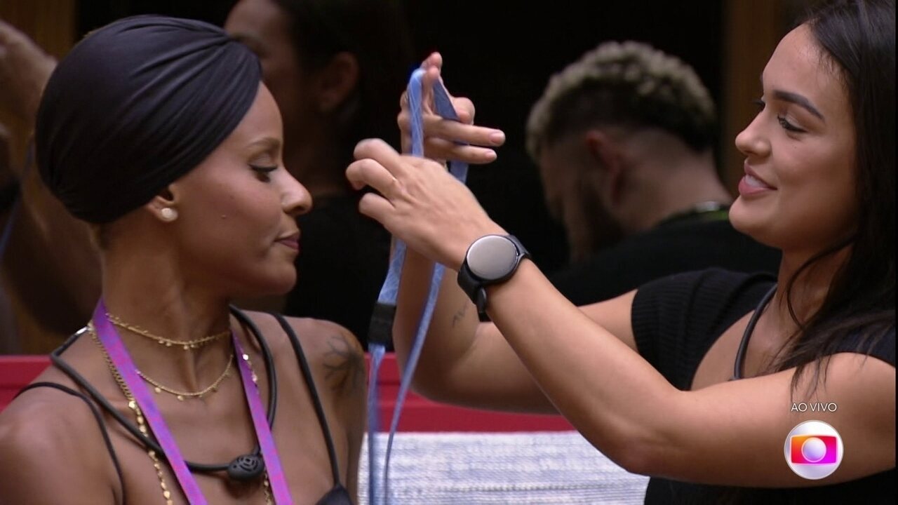 Nono Paredão do BBB 23: Anjos Cezar e Larissa imunizam Aline Wirley