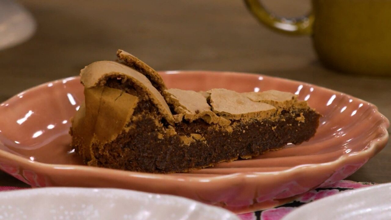 Bolo de chocolate sem farinha da Rita Lobo