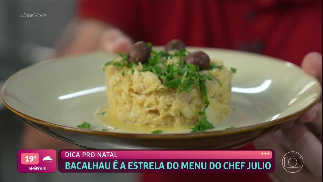 Bacalhau à Brás do chef português Julio Fernandes