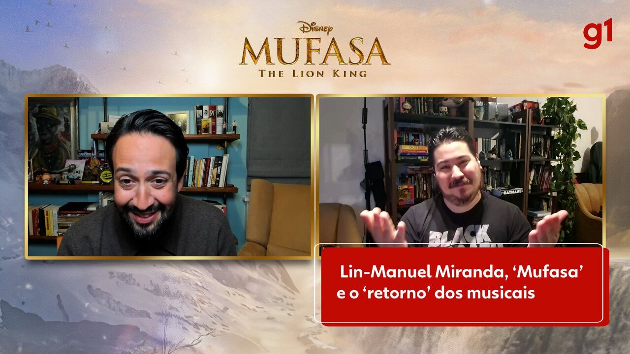 Lin-Manuel Miranda fala sobre 'Mufasa' e o 'retorno' dos musicais