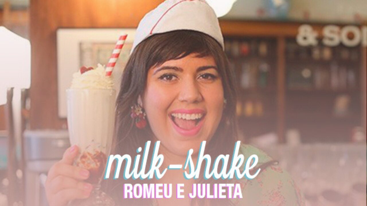 O sorvete caseiro de baunilha dá um sabor a parte a esta receita de milkshake 