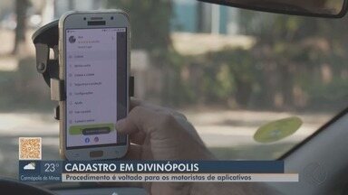 Motoristas de aplicativo devem se cadastrar na Prefeitura de Divinópolis - Objetivo é aumentar a segurança dos usuários e incentivar a prestação do serviço dentro das normas.