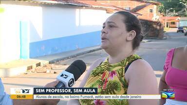 Alunos estão sem aula desde o início do ano em São Luís - Alunos do bairro Fumacê, situado na capital, estão sem aula desde janeiro.