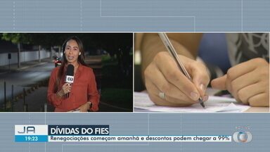 Renegociação de dívidas do Fies começa terça-feira - Renegociações começam amanhã e descontos podem chegar a 99%