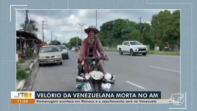 Velado corpo de venezuelana morta no Amazonas - Sepultamento será na Venezuela.