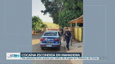 Polícia encontra droga escondida em mamadeira em Palestina de Goiás - Drogas foram encontradas dentro de uma mamadeira durante uma operação conjunta entre a Polícia Civil e a Guarda Civil Municipal de Palestina de Goiás.