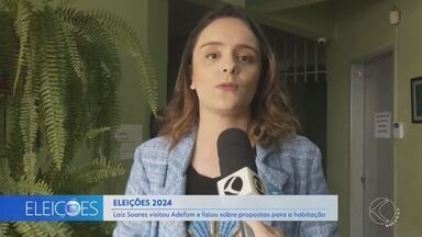 Eleições 2024: Laiz Soares (PSD) fala de propostas para a habitação em Divinópolis - MG1 acompanha diariamente os candidatos à Prefeitura de Divinópolis.