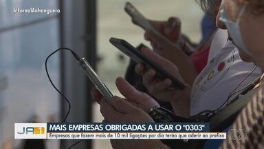 Regras de empresas que trabalham com ligações devem ficar mais rígidas - Empresas que fazem mais de 10 mil ligações por dia terão que aderir ao prefixo '0303'.