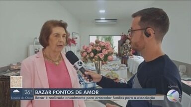 Bazar Pontos de Amor é realizado em Ituiutaba - Ação é realizada anualmente para arrecadar fundos para a Associação Voluntária de Combate ao Câncer de Ituiutaba.