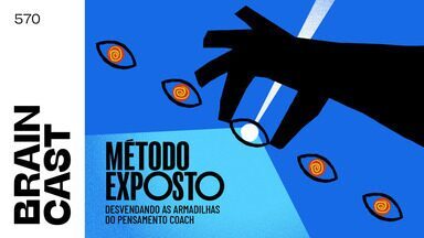 Método Exposto: desvendando as armadilhas do pensamento Coach [BRAINCAST 570] - Nesse episódio, o Braincast retorna a um dos nossos temas favoritos: o mundo maravilhoso dos “coaches de internet” e suas promessas de sucesso instantâneo. Sabe aquele papo de “pensamento positivo”, "trabalhe enquanto eles dormem", “basta querer que você consegue”?Vamos descomplicar e discutir o que realmente tem por trás desse discurso que parece fácil demais pra ser verdade. E esse Braincast é especial. Celebra o lançamento do Método Exposto, um original Audible, produzido por B9.Carlos Merigo e Hiago Vinícius conversam com Raquel Real, Alberto “Startupdareal” Brandão e Bruno Bloch para explorar se essas fórmulas mágicas funcionam mesmo ou são só conversa fiada. Quais os riscos de seguir à risca esses conselhos que parecem universais, mas que podem estar mais pra furada?