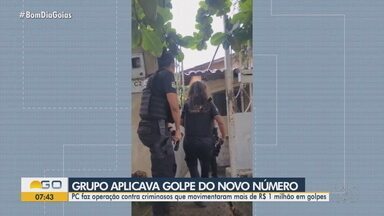 Polícia desarticula grupo suspeito de aplicar golpe do 'novo número' e movimentar R$ 1 mi - Veja detalhes da investigação.