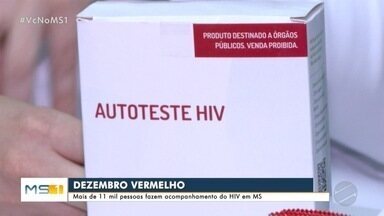 Mais de 11 mil pessoas fazem acompanhamento do HIV em MS - Mais de 11 mil pessoas fazem acompanhamento do HIV em MS