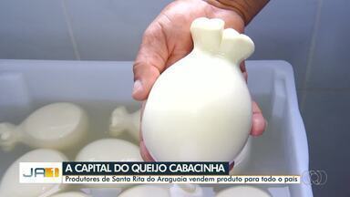 Produtores de Santa Rita do Araguaia vendem queijo artesanal para todo o país - Conhecido como "cabacinha", o queijo é traidicional do município de Santa Rita do Araguaia.