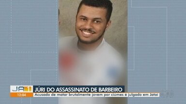 Julgamento do acusado de matar barbeiro acontece em Jataí - O crime teria sido motivado por ciúmes.