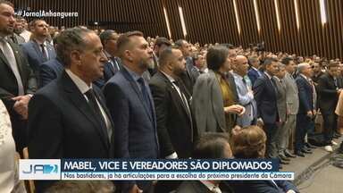 Mabel, vice e vereadores são diplomados em Goiânia - Nos bastidores, já há articulações para a escolha do próximo presidente da Câmara.