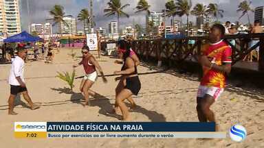 Atividades físicas ao ar livre crescem no verão - Atividades físicas ao ar livre crescem no verão