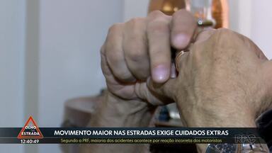 De olho nas estradas: Movimento maior nas estradas exige cuidados - Veja a série de reportagens da RPC