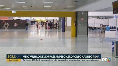 Meio milhão devem passar pelo aeroporto Afonso Pena - Ao todo, 478,1 mil passageiros são esperados para embarcar e desembarcar