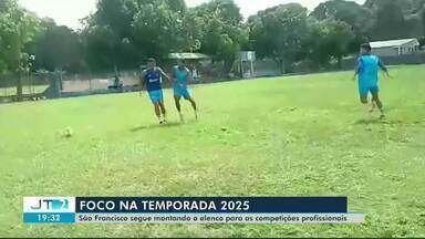 São Francisco intensifica preparação para competições da temporada 2025 - Equipe estreia no Parazão dia 18 de janeiro.