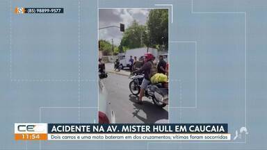 Acidente na Av. Mister Hull em Caucaia  - Confira mais notícias em g1.globo.com/ce