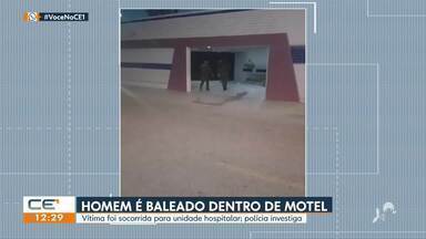 Homem é baleado dentro de Motel no Padre Andrade  - Confira mais notícias em g1.globo.com/ce