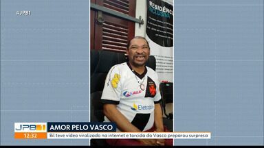 Bil teve vídeo viralizado na internet e torcida do Vasco preparou surpresa - Vamos falar de esporte no clima de Natal, contando uma boa história. Conheça a história de Bil, que mora na Residência Inclusiva de João Pessoa. Seu vídeo, mostrando o amor pelo Vasco, viralizou e a torcida vascaína da cidade se mobilizou para preparar uma surpresa para ele. Vamos ver como foi.