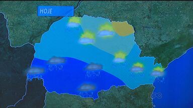 Deve chover na maior parte do estado nesta segunda-feira - Mas o calor deve continuar