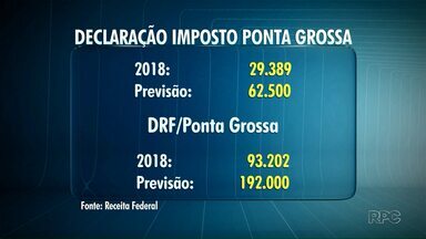 Mais de 33 mil contribuintes ainda não entregar a declaração do IR em Ponta Grossa - Prazo encerra em 30 de abril.