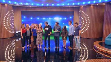 Programa de 26/07/2020 - Tadeu Schmidt e Ingrid Guimarães recordam junto com o público a participação da segunda temporada no 'Tamanho Família'