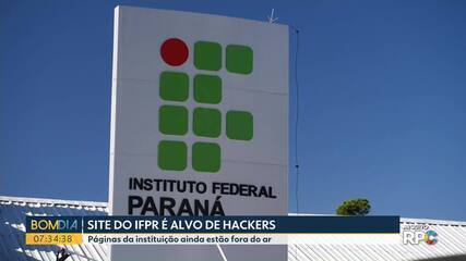 Site do IFPR é alvo de hackers