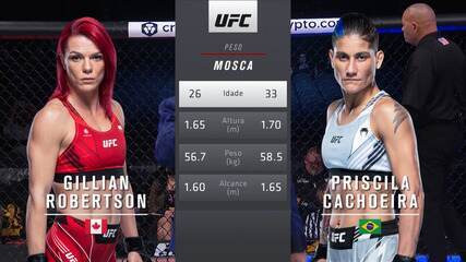 UFC 269 - Gillian Robertson x Priscila Pedrita