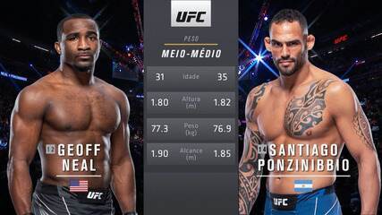 UFC 269 - Geoff Neal x Santiago Ponzinibbio